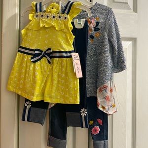 NWT 2t girl outfits